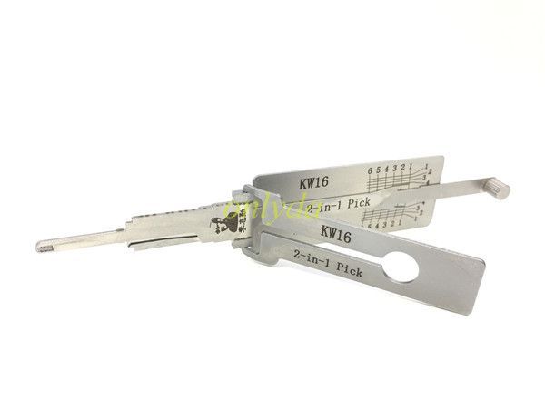 For KW16 lishi 2 in 1 decode and lockpick for Kawasaki Motorcycle