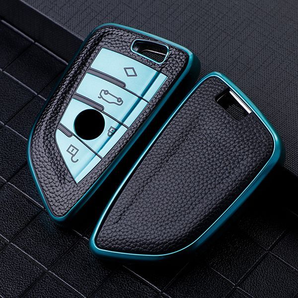 For BMW X5 X6 4 button  TPU protective key case , please choose the color