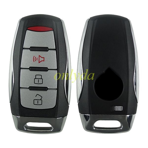 For Great Wall POE 3 button remote key with  FSK with 434MHZ, with Type 47 Plus transponder chip