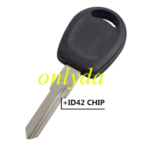 For Jetta transponder key with aftermarket 7935 chip