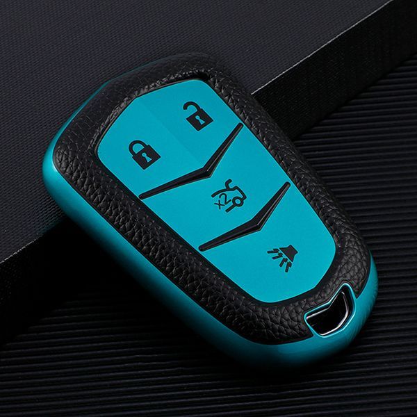For Cadillac 3 button TPU protective key case , please choose the color