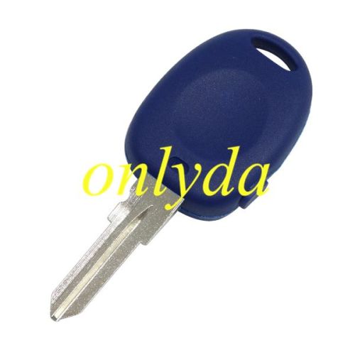 For Fiat  1 button remote  key blank with badge (blue color)