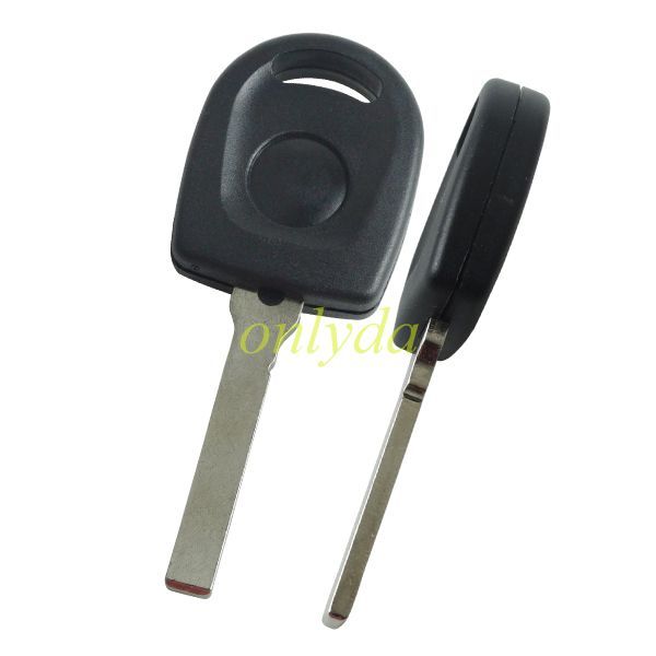 For VW Transponder key blank  can put TPX long chip （no logo)