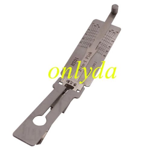 BT-01 2 In 1 lock pick and decoder For Besturn B70