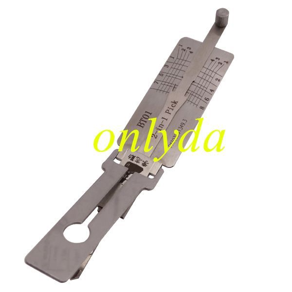 BT-01 2 In 1 lock pick and decoder For Besturn B70