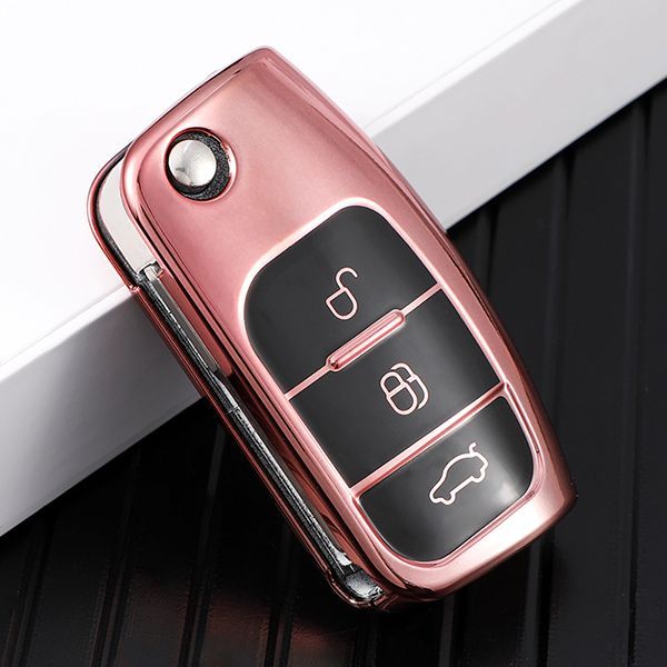 For Ford 3 button TPU protective key case , please choose the color