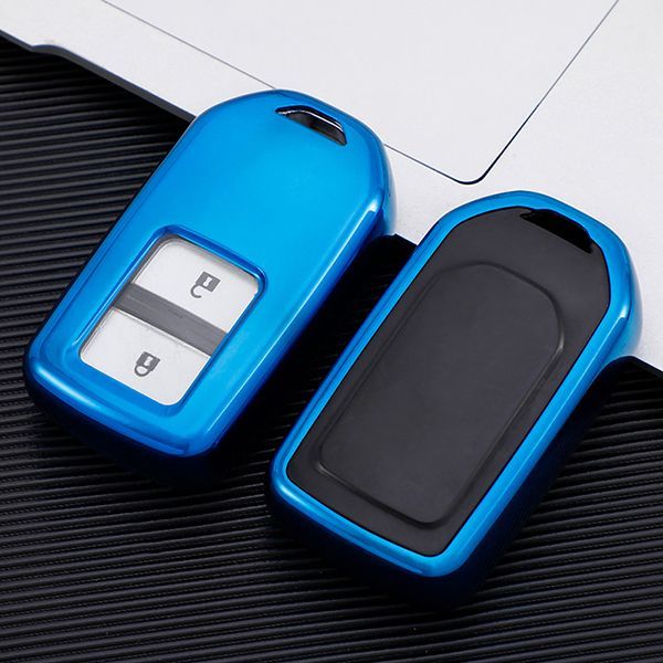 For Honda TPU protective key case  black or red color, please choose