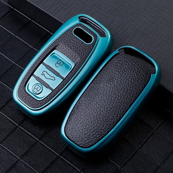 For Audi A4L A6L Q5 3button TPU protective key case,please choose the color