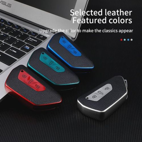 For Golf 8 3 button TPU protective key case black or red color, please choose the color
