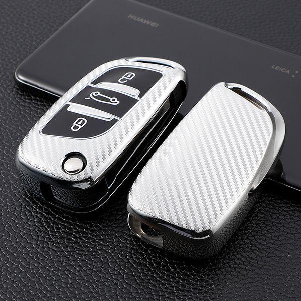 For Citroen 3 button TPU protective key case ,please choose the color