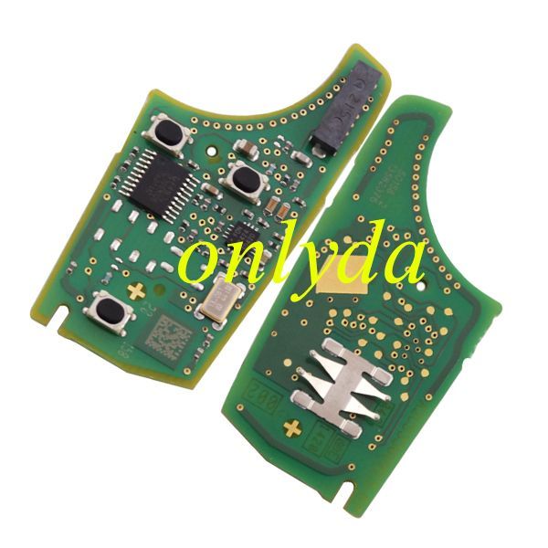 For  OEM Vauxhall  2+1 button remote key with 434mhz  5WK50079 95507070 chip GM(HITA G2)
