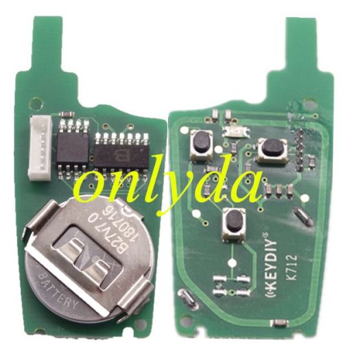 keyDIY brand 3 button keyDIY remote B27-3