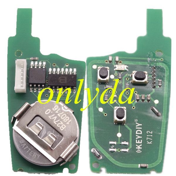 keyDIY brand 3 button keyDIY remote B27-3