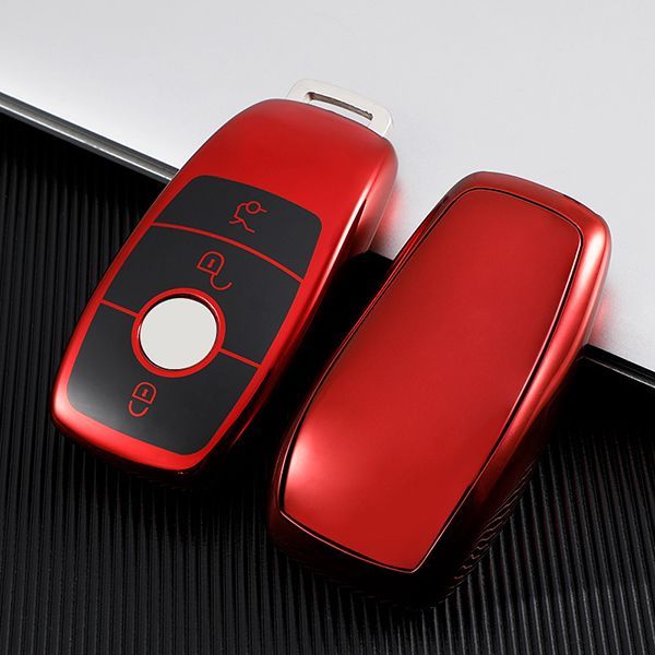 For Benz 3button  TPU protective key case,please choose the color