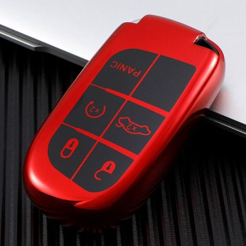 For Jeep, free light, dodge, coolway 5 button TPU protective key case , please choose the color