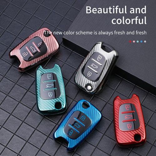 For Hyundai K2 K5 3 button  TPU protective key case,please choose the color