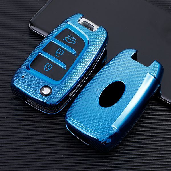 For Hyundai Elantra 3 button TPU protective key case,please choose the color