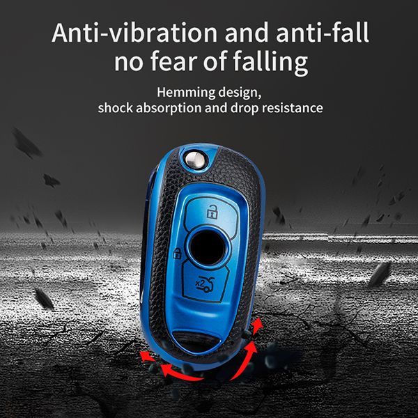For Buick Chevrolet 3 button  TPU protective key case, please choose  the color