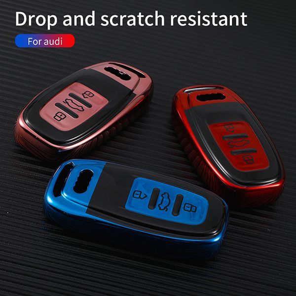 For Audi TPU protective key case,please choose the color