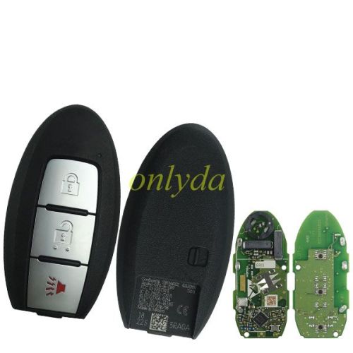 For  OEM Nissan 2+1 button remote key with  4A AES chip with  434mhz          2018-2021 Nissan Kicks SR,SR+           2018-2021 Nissan Kicks SV(Certain  VINS)             2019-2021 Nissan Rogue FCC