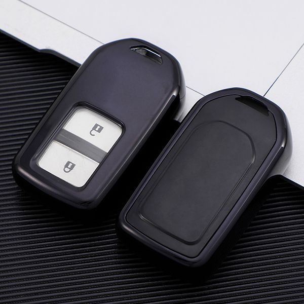 For Honda TPU protective key case  black or red color, please choose
