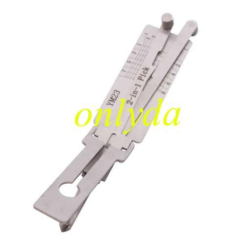 YM23 For Benz Smart flat key 2 in 1 decoder and lockpick YM23 For Benz Smart flat key 2 in 1 decoder and lockpick