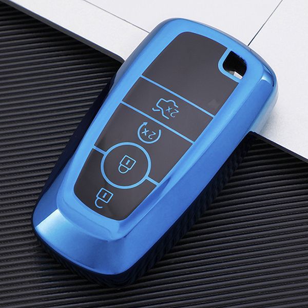 For Ford 4 button TPU protective key case , please choose the color