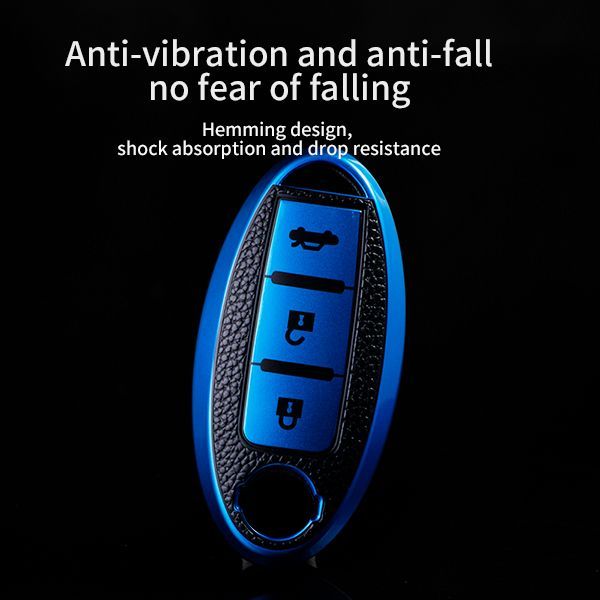 For Nissan 3 button TPU protective key case please choose the color