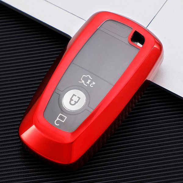 For Ford TPU protective key case  black or red color, please choose
