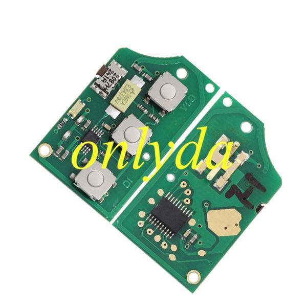For  VW remote with315mhz  2+1 button F1-315-B5-2+1