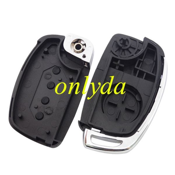 hyundai 3+1 button Remote key with 315mhz/433mhz