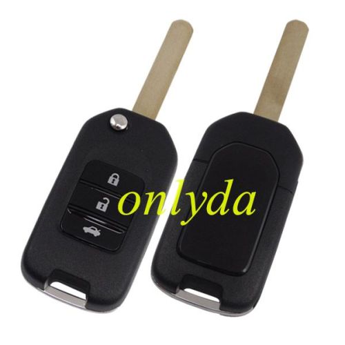For Honda  3 Button remote key  434mhz CMIIT ID: 2012DJ1852 KCC-CRM-ALF-TWB1G721 23845/SDPPI/2012 2425  with PCF7961X(HITAG3) chip