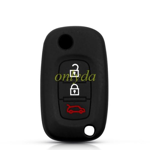 For Renault 2+1 button silicon case (Please choose the color)