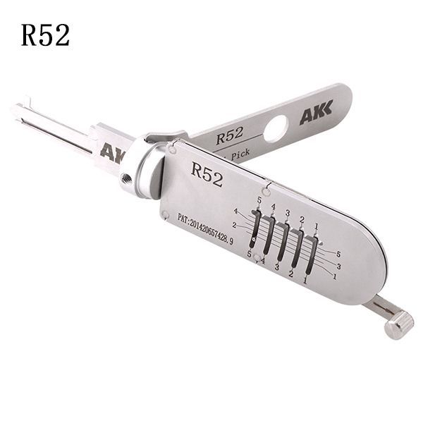 R52 AKK 2 in 1 decode and lockpick for Residential Lock