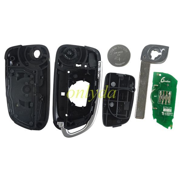 For Brilliance Auto 2  remote key  Transpondedor Mas para46 metros PCF7936 8F2A3811 56CFD410 with 433.91mhz ask Brilliance V3