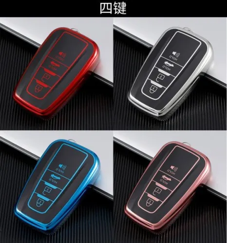For Toyota TPU protective key case please choose the color