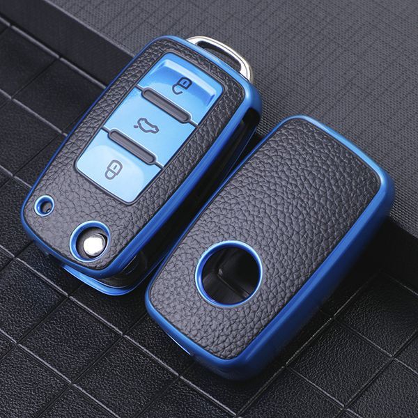 For VW 3 button TPU protective key case please choose the color