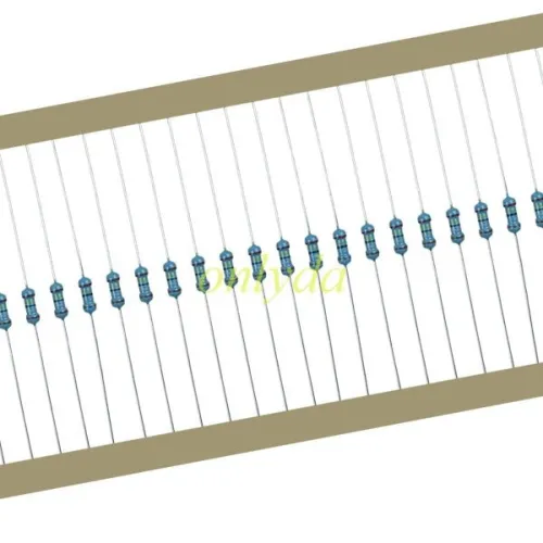 1/4W 2.4R Metal Film Resistor 2.4ohm 0.25W 1% ROHS 1000pcs 1 bag