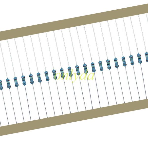 1/4W 2.4R Metal Film Resistor 2.4ohm 0.25W 1% ROHS 1000pcs 1 bag
