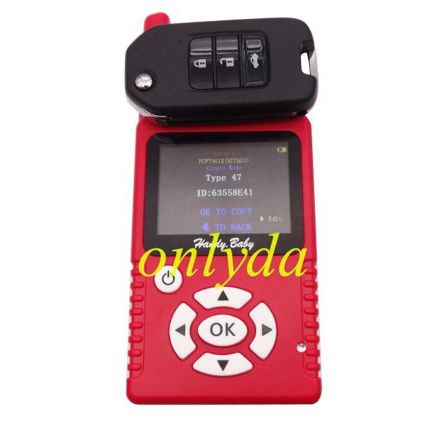 For Honda  3 Button remote key  434mhz CMIIT ID: 2012DJ1852 KCC-CRM-ALF-TWB1G721 23845/SDPPI/2012 2425  with PCF7961X(HITAG3) chip