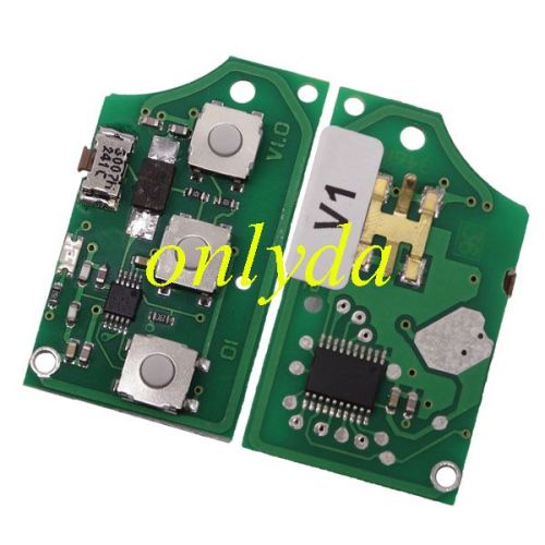 For  VW 3+1 Button remote control 1KO 959 753P  with 315mhz