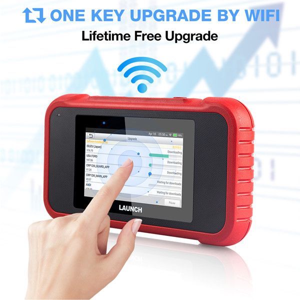 Launch new version CRP123E ODB ENG ABS airbag SRS AT  Automotive Fault Diagnosis Apparatus