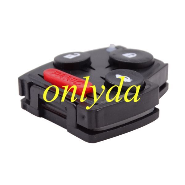 Super Stronger GTL shell  for Honda 3+1 remote control key shell (cut the pad to be 2 or 3 button remote key shell)