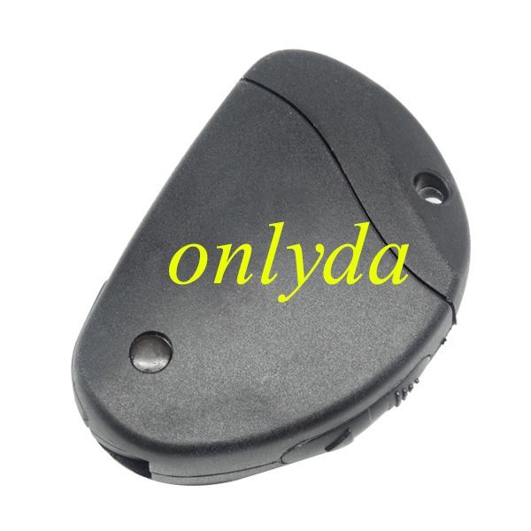 For Citroen remote key shell with badge