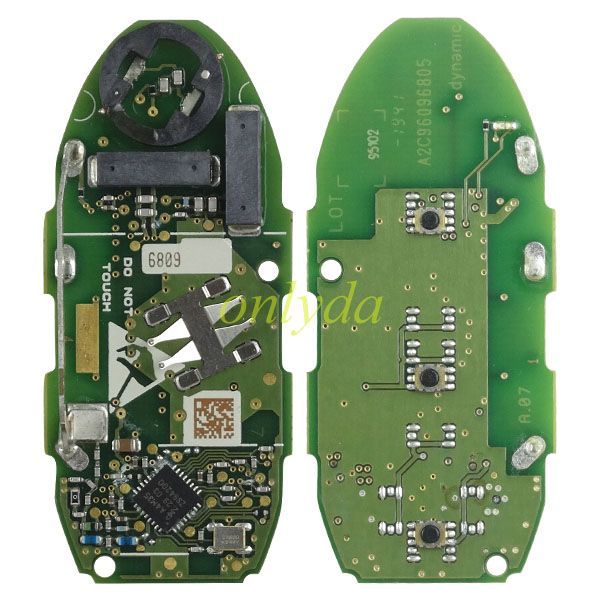 For  OEM Nissan 2+1 button remote key with  4A AES chip with  434mhz          2018-2021 Nissan Kicks SR,SR+           2018-2021 Nissan Kicks SV(Certain  VINS)             2019-2021 Nissan Rogue FCC