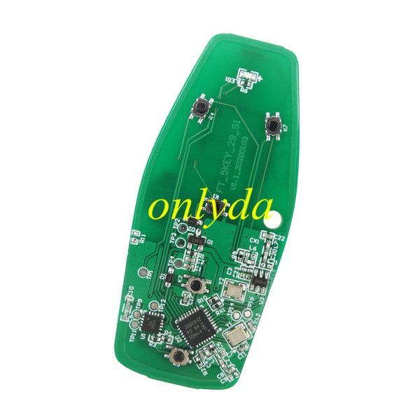 For keyless 4 button aftermarket remote key with 902mhzHITAG PRO