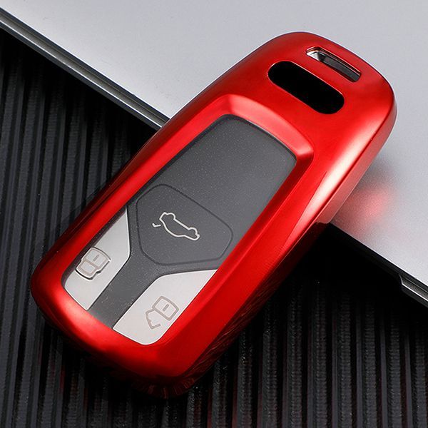 For Audi TPU 3button TPU protective key case,please choose the color