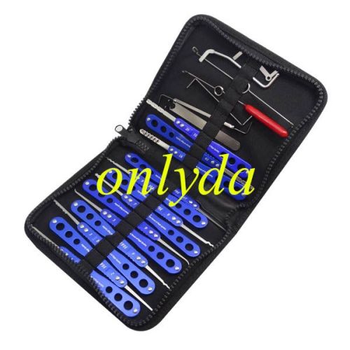 CHAMPION SERIES （House lock and car lock)stainless  PICK SET 30-IN-ONE
