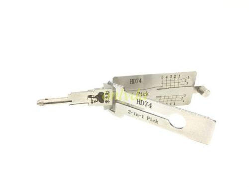 For HD74 lishi 2 in 1 decode and lockpick for Honda, Suzuki, Gwangyang, Kawasaki Motorcycle