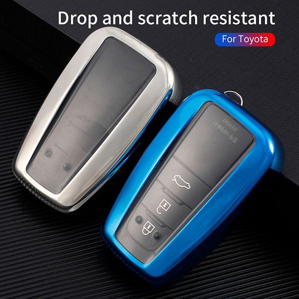 For Toyota TPU protective key case please choose the color